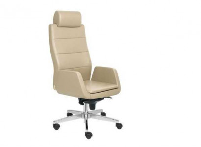Beige office chair luxury swivel chair executive chair office furniture armchair